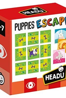 Headu Puppies Escape Concetti Topologici Per I Più Piccoli Mu51296 Gioco Educativo Per Bambini 4-6 Anni Made In Italy