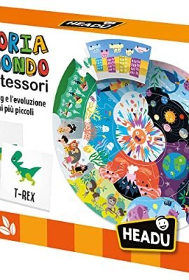 Headu Storia Del Mondo Montessori Il Big Bang E L'Evoluzione Spiegati Ai Più Piccoli It27910 Gioco Educativo Per Bambini 3-6 Anni Made In Italy