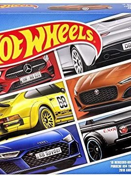 Hot Wheels - Multipack Car Culture Europa con 6 macchinine in scala 1:64, decorazioni autentiche, carrozzerie popolari, ruote che girano, giocattolo per bambini, 3+ anni, HLK51