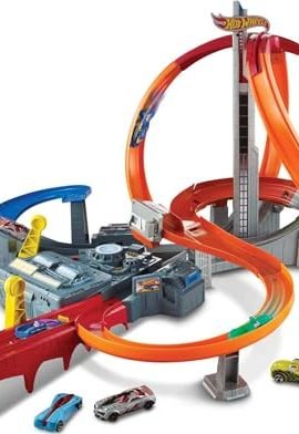 Hot Wheels Mega Vortice Playset Contiene 1 Macchinina, Giocattolo per Bambini 4 + Anni, CDL45, Esclusivo Amazon