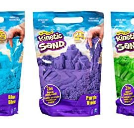 Kinetic Sand, Sacchetto con 907Gr di Sabbia Colorata Modellabile, dai 3 Anni