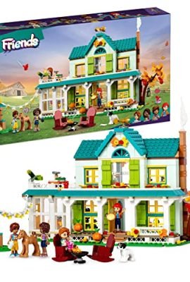 LEGO 41730 Friends La Casa di Autumn, Casa delle Bambole con Personaggi 2023 e Cane e Cavallo Giocattolo, Idee Regali Natale o Compleanno, Giochi per Bambine e Bambini