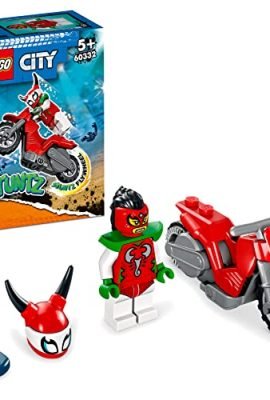 LEGO 60332 City Stuntz Stunt Bike​ Scorpione Spericolato, Moto Giocattolo Carica e Vai con Minifigure, Giochi per Bambini dai 5 Anni, Idea Regalo
