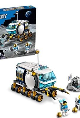 LEGO 60348 City Rover Lunare, Modello Di Veicolo Spaziale Giocattolo Ispirato Alla Base Della NASA Con 3 Minifigure Di Astronauti, Giochi Per Bambini E Bambine Da 6 Anni, Idea Regalo