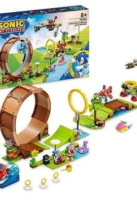 LEGO 76994 Sonic the Hedgehog Sfida del Giro della Morte nella Green Hill Zone di Sonic, Gioco da Costruire per Bambini, Bambine, Ragazzi e Ragazze con 9 Personaggi tra cui il Dr. Eggman e Amy