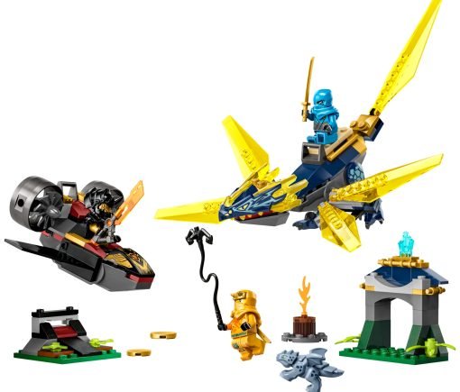 LEGO NINJAGO® 71798 - Nya e Arin: battaglia per il piccolo drago