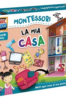 Lisciani Giochi - Montessori Maxi La Mia Casa, 3-6 anni, 95162