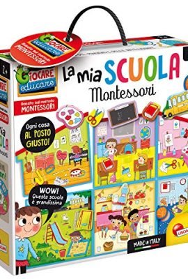 Liscianigiochi Scuola Montessori Gioco Educativo Prescolari, Multicolore, 85637