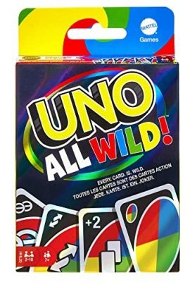Mattel Games - UNO All Wild, Gioco di Carte per Famiglie e Bambini 7+ Anni, HHL33