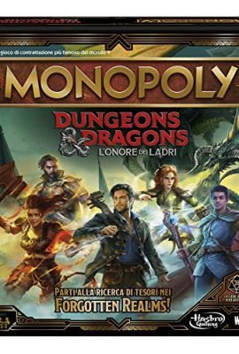 Monopoly, Dungeons & Dragons: L'onore dei Ladri", gioco per 2-5 giocatori, dagli 8 anni in su