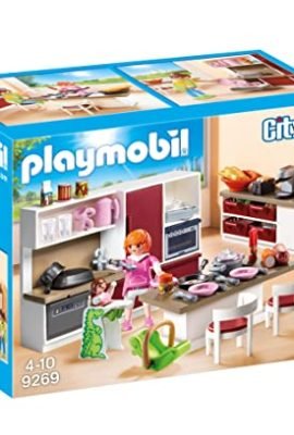 Playmobil City Life 9269, Grande Cucina attrezzata, dai 4 Anni