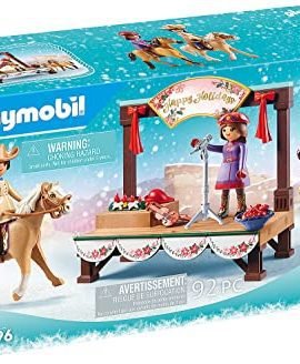 Playmobil DreamWorks Spirit 70396, Il Concerto di Natale di Spirit, dai 4 Anni