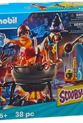 Playmobil Scooby-Doo! 70366, Calderone della Strega, con Effetti Luminosi, dai 5 Anni