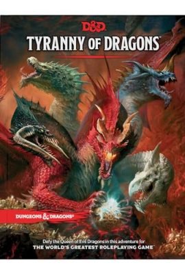 Tyranny of Dragons (D&D Adventure Book – combines Hoard of the Dragon Queen + The Rise of Tiamat) (Versione Inglese)