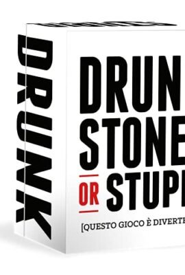 Asmodee - Drunk, Stoned or Stupid - Gioco di Carte, Party Game, Vietato ai Minori di Anni 18, Edizione in Italiano