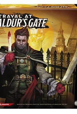 Avalon Hill, Betrayal at Baldur's Gate, gioco da tavolo modulare, gioco con traditore nascosto, gioco fantasy, dai 12 anni in su, gioco D&D