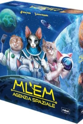 Asmodee - MLEM: Agenzia Spaziale - Gioco da Tavolo, 2-5 Giocatori, 8+ Anni, Edizione in Italiano
