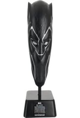 Eaglemoss MARUK005, Replica della maschera della pantera nera 17 cm, Multicolore