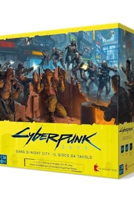 Asmodee - Cyberpunk 2077: Gang di Night City, Gioco da Tavolo, 14+ Anni, 1-4 Giocatori, 90-120 min, Edizione in Italiano